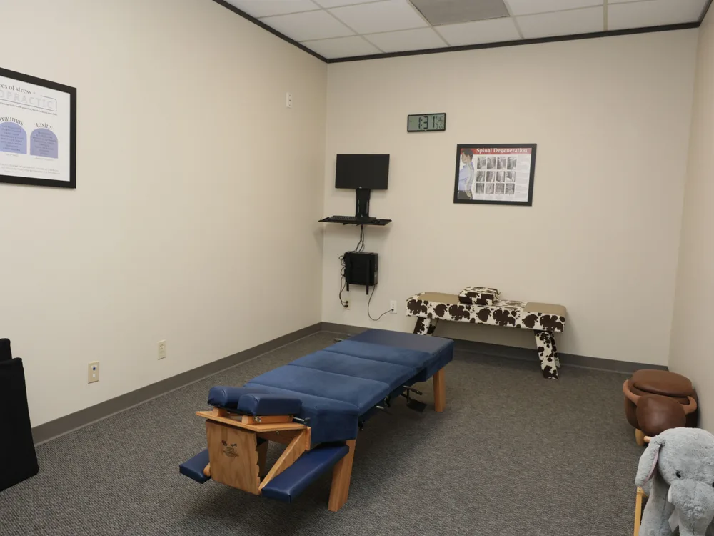 Our family-friendly adjusting room — Mulberry Chiropractic, Houston