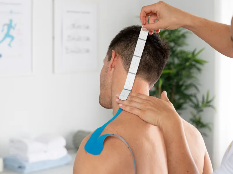 Kinesio Taping at Mulberry Chiropractic in Houston