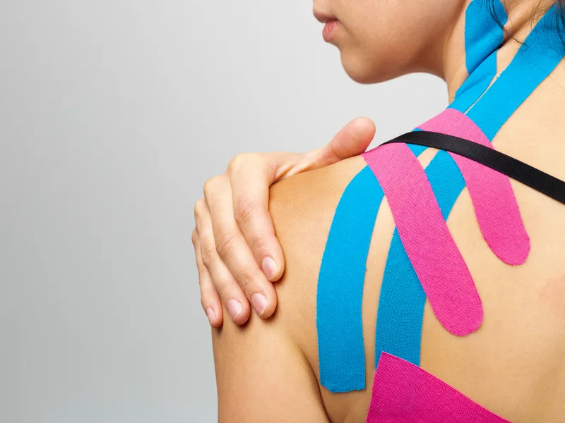 Kinesio Taping at Mulberry Chiropractic in Houston