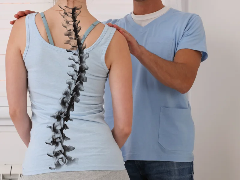 Mulberry Chiropractic treating scoliosis in Houston